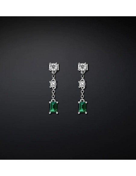 Chiara Ferragni Emerald green pendant earrings J19AWJ18