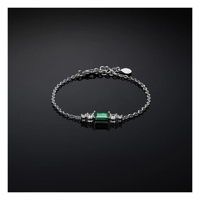 Bracciale Chiara Ferragni Emerald pietra verde J19AWJ20
