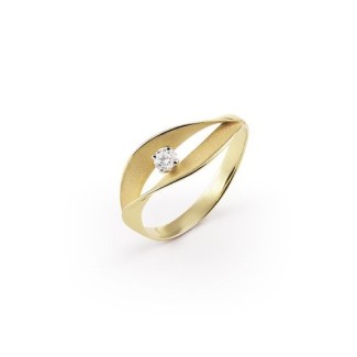 Annamaria Cammilli Dune Assolo Ring aus Gelbgold GAN3236U