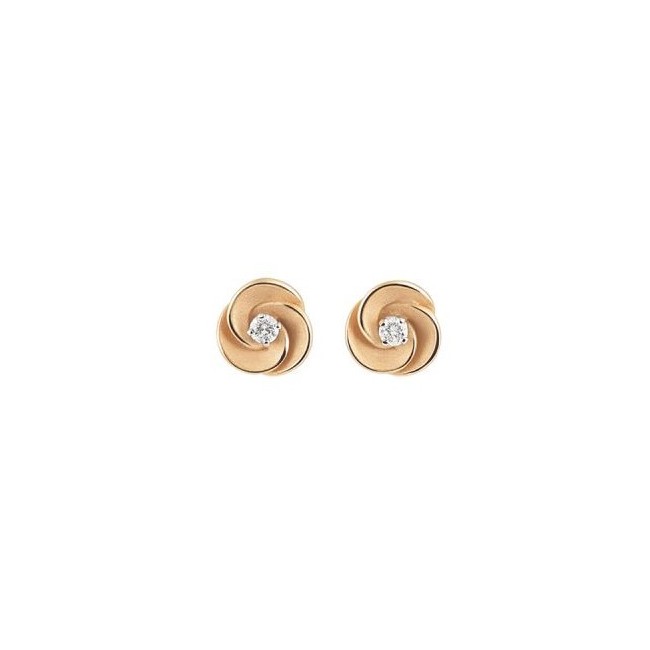 Annamaria Cammilli Desert Rose earrings in orange gold GOR3232J