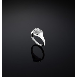 Anello cuore Chiara Ferragni Silver in argento - J19AXD10