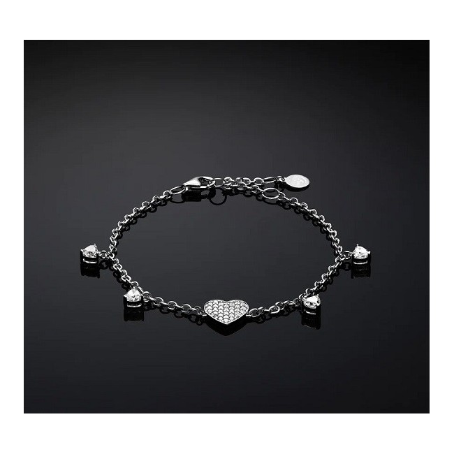 Chiara Ferragni Silver Herzarmband in Silber – J19AXD02