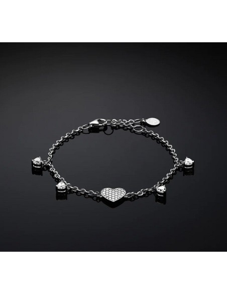Chiara Ferragni Silver Herzarmband in Silber – J19AXD02