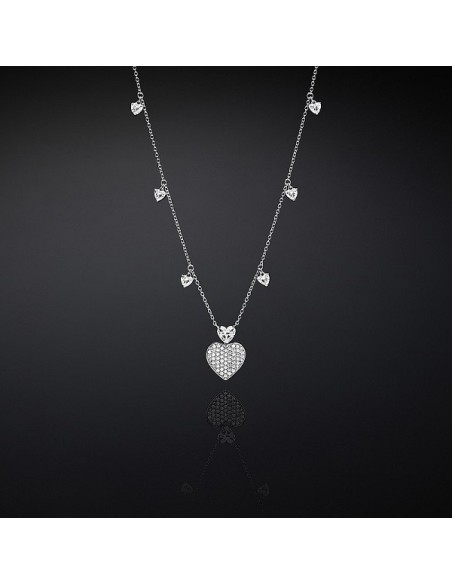 Collana cuore Chiara Ferragni Silver in argento - J19AXD01