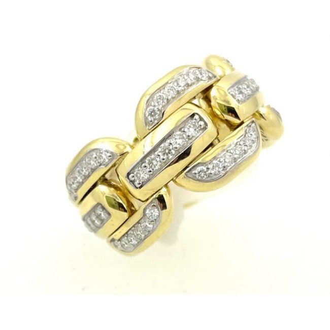 Chimento X-Tend ring in yellow gold and natural diamonds 1A09482B91140