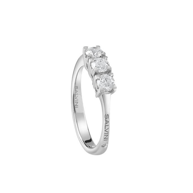 Trilogy Salvini Battito ring in white gold 0.30ct - 20083153