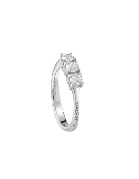 Trilogy Salvini Battito ring in white gold 0.30ct - 20083153