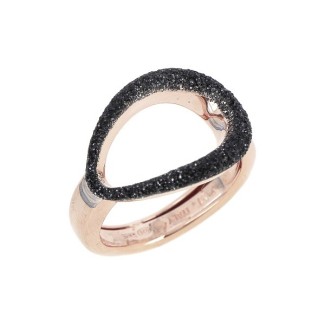 Anello donna Pesavento Polvere di Sogni nero WPLVA2125