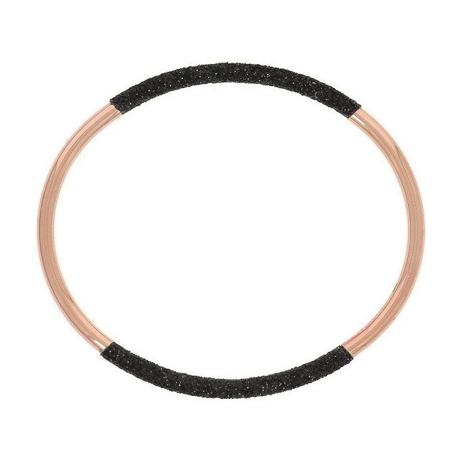 Schwarzes elastisches Pesavento-Armband von Polvere di Sogni WPLVB1194