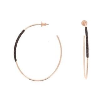 Pesavento Polvere di Sogni oval hoop earrings WPLVO1140