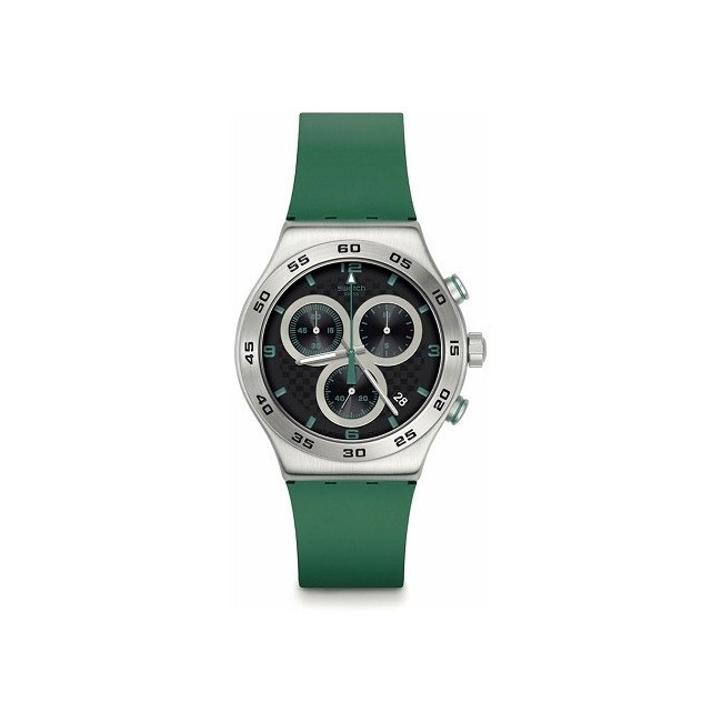 Orologio Swatch Carbonic Green verde YVS525