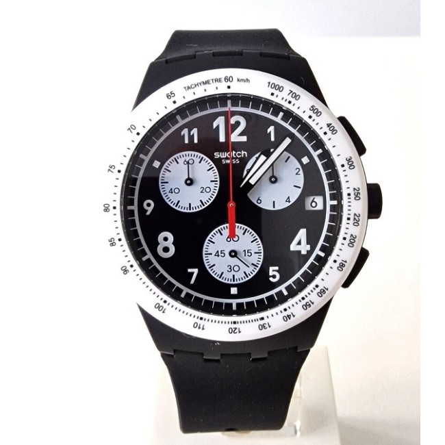Swatch Nothing Basic About Black SUSB420 watch