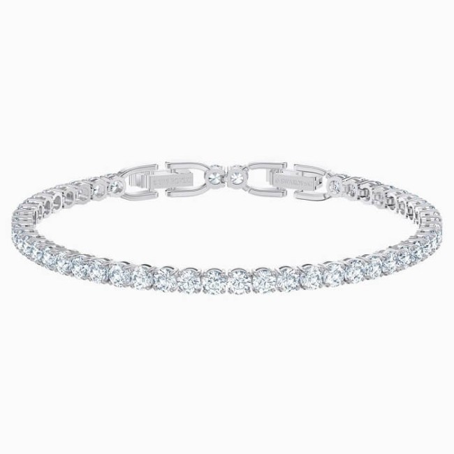 Bracciale Swarovski Tennis Matrix bianco S - 5648937