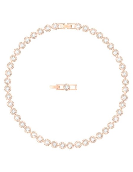 Collana donna Swarovski Angelic tennis rosè - 5367845