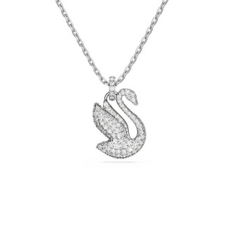 Collana Iconic Swan Swarovski cigno bianco - 5647872