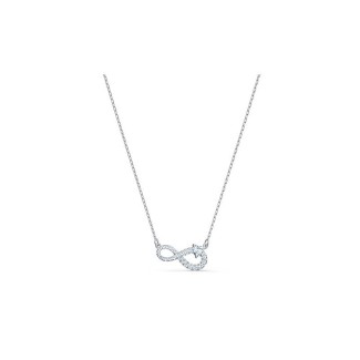 Swarovski Infinity necklace with white heart - 5520576