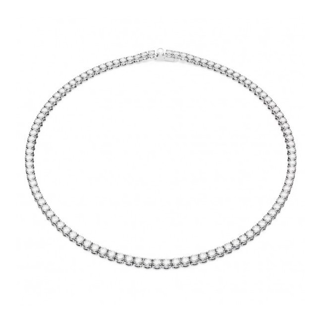 Collana Tennis Swarovski Matrix bianca - 5681796