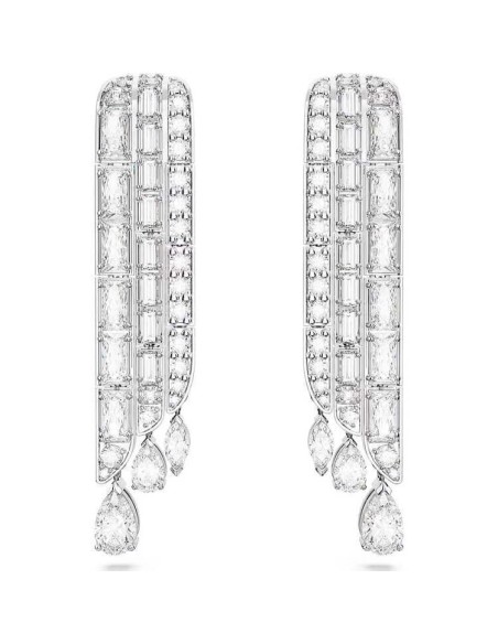 Orecchini pendenti Swarovski Hyperbola Bianco - 5668354