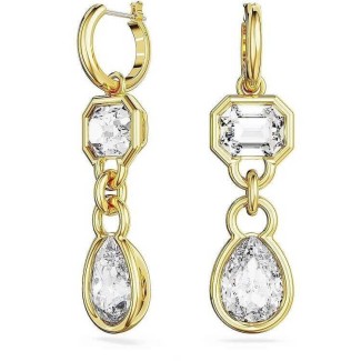 Orecchini Swarovski pendenti dorato Dextera - 5663265