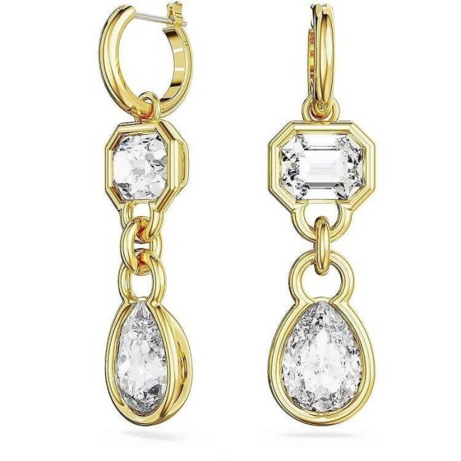 Orecchini Swarovski pendenti dorato Dextera - 5663265