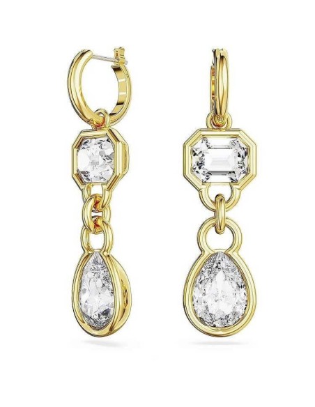 Dextera golden pendant Swarovski earrings - 5663265