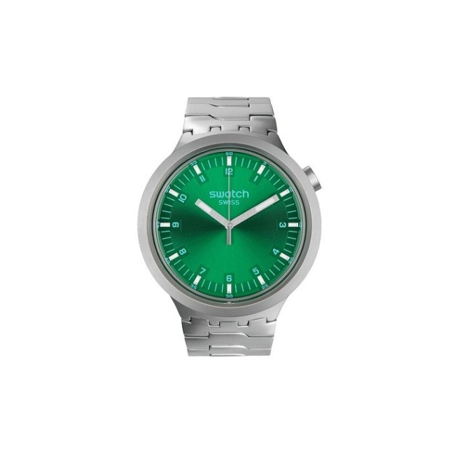 Swatch Big Bold Irony Forest Face green watch - SB07S101G