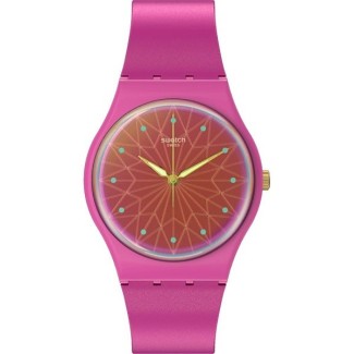 Swatch Fantastic Fuchsia watch - SO28P110