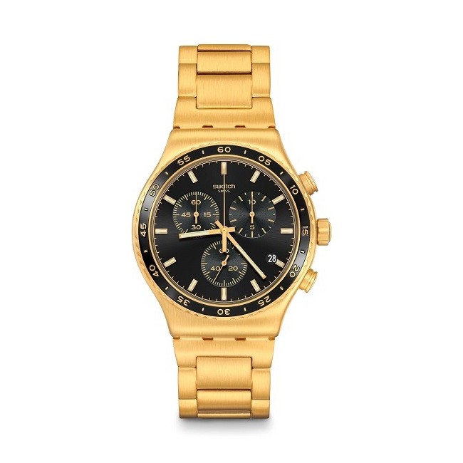 Swatch In the Black Golduhr – YVG418G