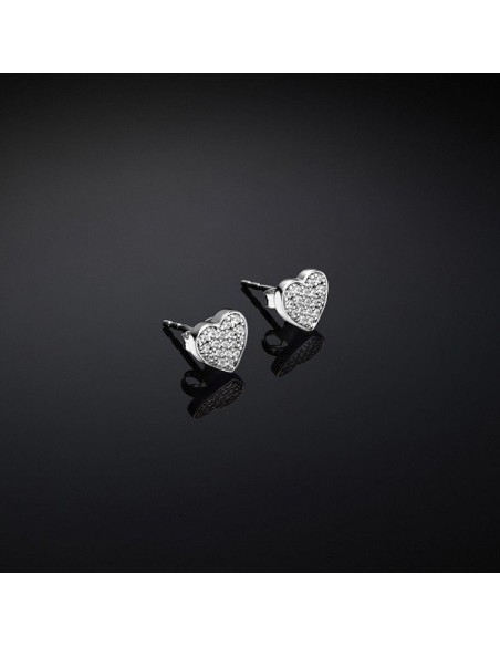 Chiara Ferragni Silver heart earrings - J19AXD05