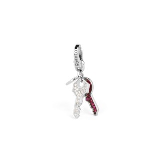 Silver Key charm-SE014