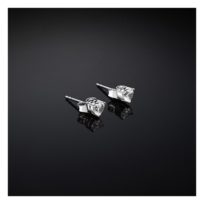 Orecchini punto luce zirconi cuore Chiara Ferragni Silver J19AXD06