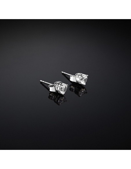 Orecchini punto luce zirconi cuore Chiara Ferragni Silver J19AXD06