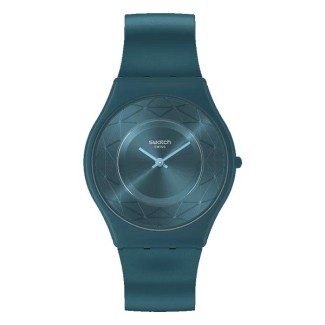 Orologio Swatch Skin Auric Whisper verde petrolio - SS08N116