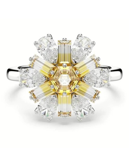 Swarovski Idyllia Ring weiße und gelbe Blume – 5689088