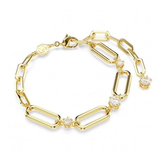 Goldenes Swarovski Constella-Armband mit Kristallen – 5683359