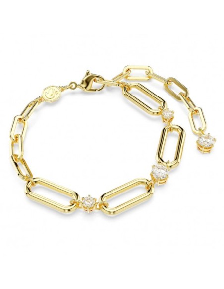 Goldenes Swarovski Constella-Armband mit Kristallen – 5683359