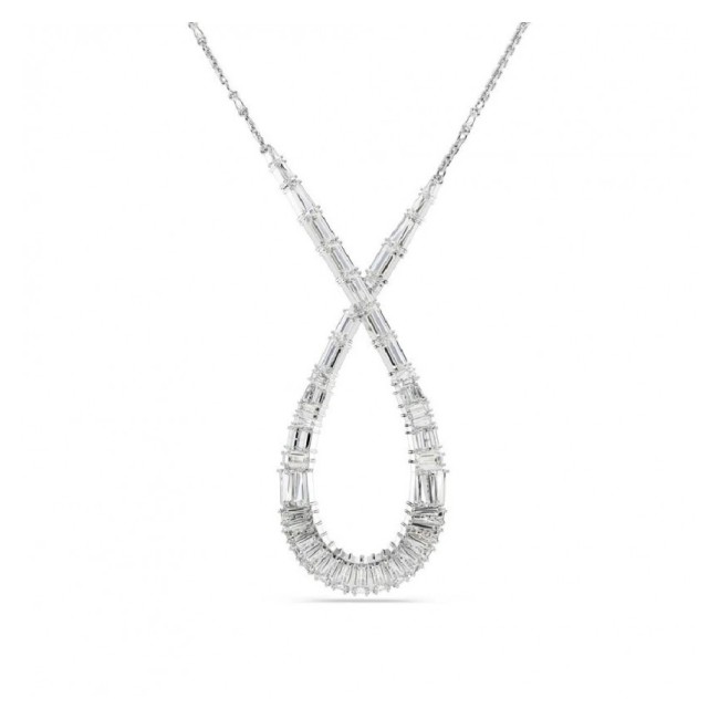 Swarovski Hyperbola necklace with white crystals - 5679438