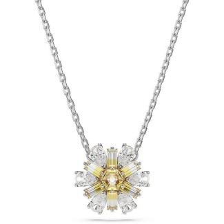 Collana Swarovski Idyllia Fiore giallo e bianco - 5679939