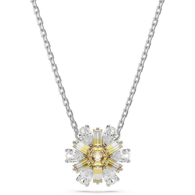 Collana Swarovski Idyllia Fiore giallo e bianco - 5679939