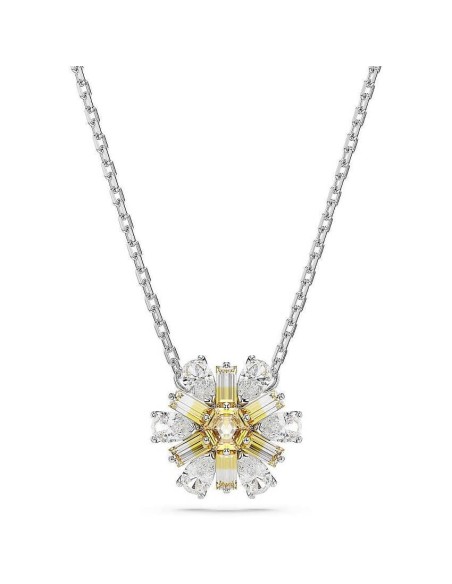 Collana Swarovski Idyllia Fiore giallo e bianco - 5679939