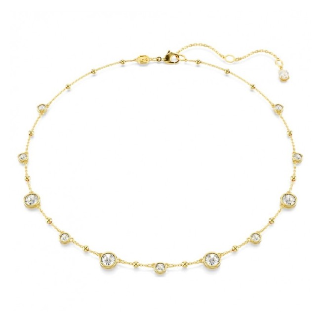 Collana Swarovski Imber dorata con cristalli - 5680090