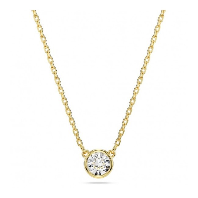Golden Swarovski Imber necklace with crystal - 5684511