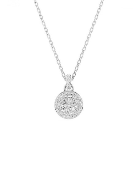 Collana Swarovski medaglia Meteora bianco - 5683446
