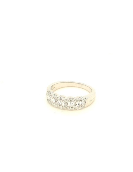 Salvini Magia half band ring in gold and diamonds - 20101047