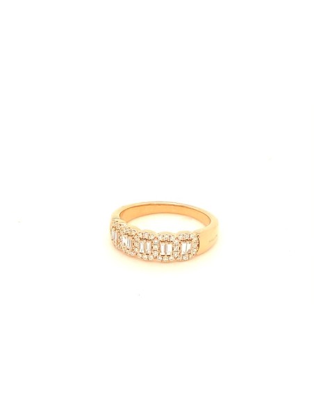 Veretta Salvini Magia ring in rose gold and diamonds - 20101048
