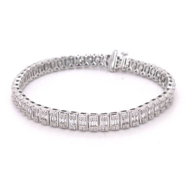 Salvini Magia Tennis Bracelet in Gold and Diamonds - 20101046