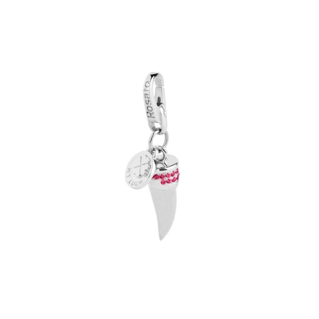 Charm Corno in argento - LU005