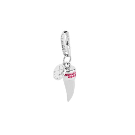 Horn silver charm-LU005