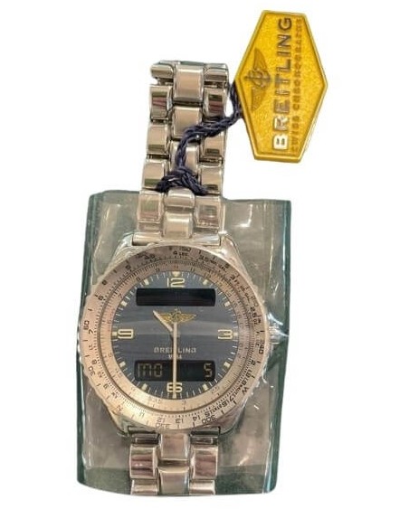 Orologio Breitling ChronoSpace Blu con bracciale acciaio - A56012