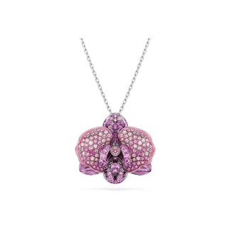 SCS Swarovski Idyllia Orchid Necklace - 5680910